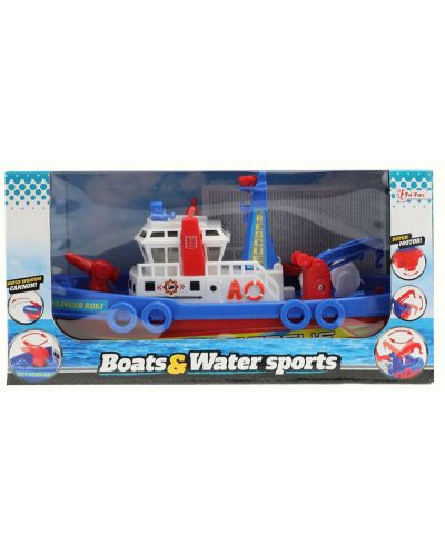 Jucarie pentru copii Toi Toys - Barca de salvare care pulverizeaza apa - 3
