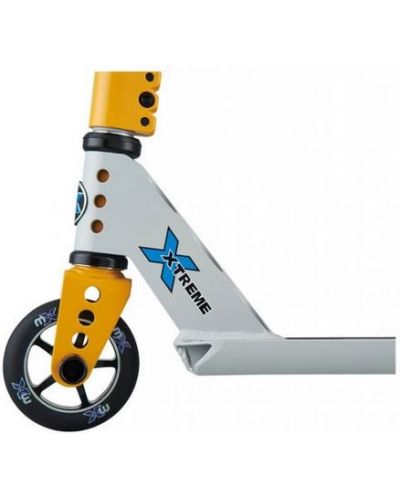 Scooter pentru cascadorii Micro - MX Trixx, gri și galben - 4