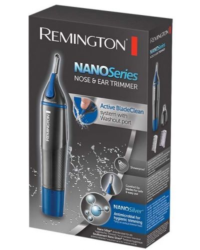 Trimmer pentru nas și urechi Remington - Nano Series NE3850, negru - 2