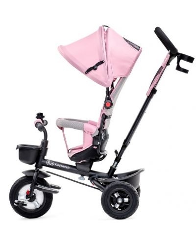 Tricicletă KinderKraft - Aveo, roz - 3