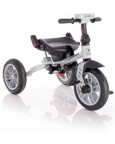 Tricicleta cu roti gonflabile Lorelli - Speedy, Grey&Black - 10