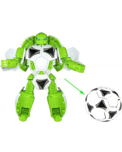 Transformarea robotului Raya Toys - Mingea de fotbal - 3