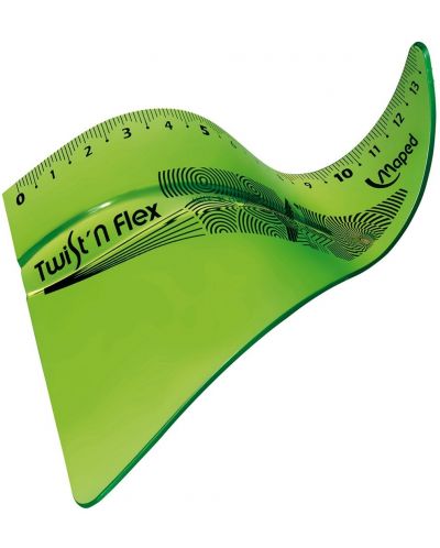 Triunghi Maped Twist'n Flex - 15 cm, verde - 3