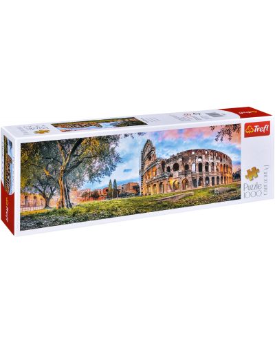 Puzzle panoramic Trefl de 1000 piese - Panorama Colosseum - 1