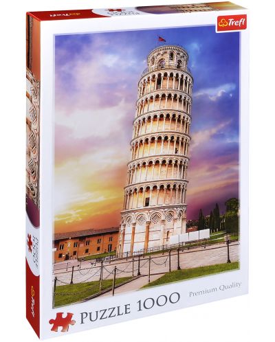 Puzzle Trefl de 1000 piese - Turnul din Pisa - 1