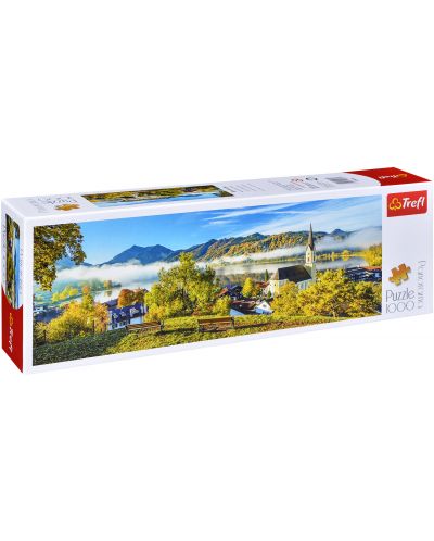Puzzle panoramic Trefl de 1000 piese - Lacul Schliersee - 1
