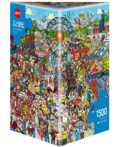 Puzzle Heye de 1500 piese - Oktoberfest, Christoph Schone - 1