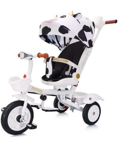 Tricicletă cu baldachin Chipolino - Futuro, vacă - 2