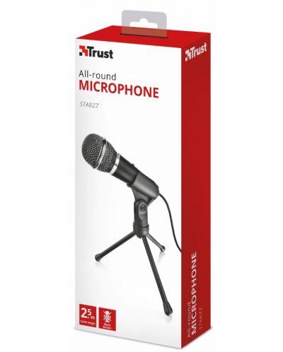 Microfon  Trust - Starzz, negru - 5