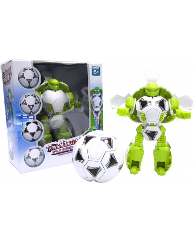 Transformarea robotului Raya Toys - Mingea de fotbal - 1