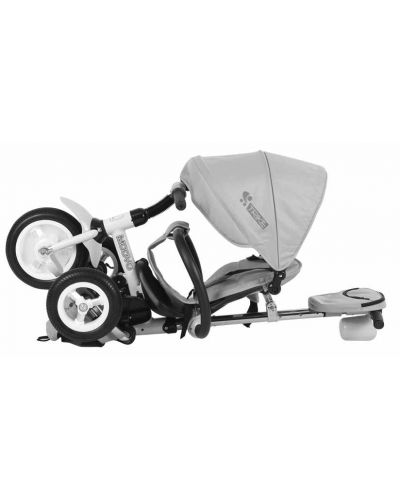 Tricicleta cu roti gonflabile Lorelli - Moovo, Green Luxe - 11