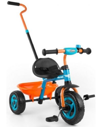 Tricicleta Milly Mally - Turbo, portocalie - 1