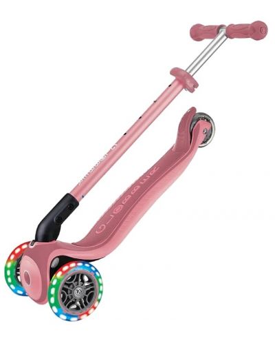 Trotinetă Globber - Primo Foldable Lights, roz pastel - 5