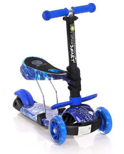 Tricicleta Lorelli - Smart, Blue Cosmos - 1