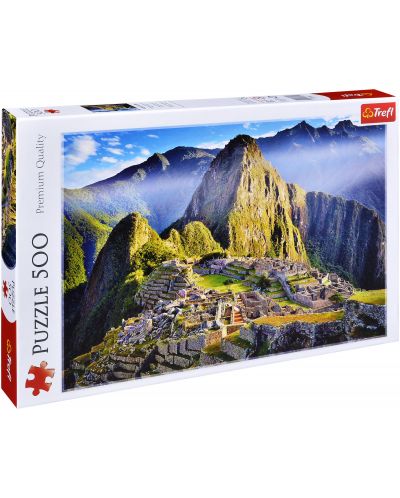 Puzzle Trefl de 500 piese - Sanctuarul Machu Picchu - 1