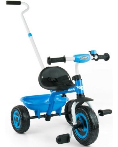 Tricicletă Milly Mally - Turbo, albastru - 1