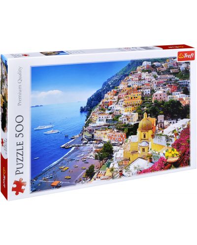 Puzzle Trefl de 500 piese - Positano, Italia - 1