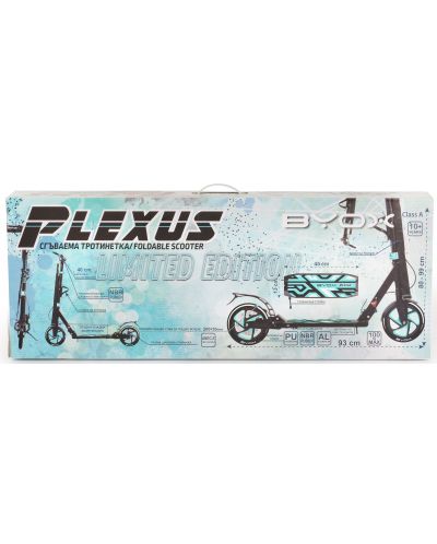 Tricicletă Byox - Plexus, turcoaz - 9