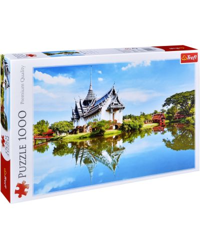 Puzzle Trefl de 1000 piese - Palatul Sanphet Prasat, Thailanda - 1