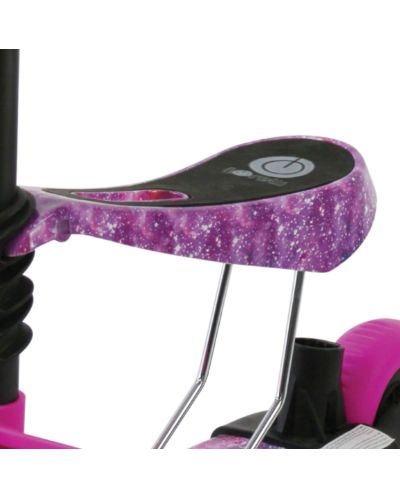 Scooter cu scaun Lorelli - Draxter Plus Pink Galaxy - 6