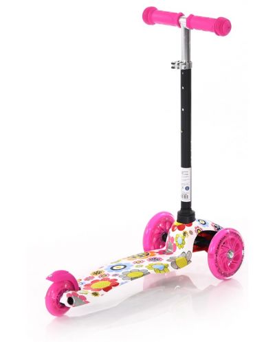 Tricicletă Lorelli - Mini, flori roz - 3