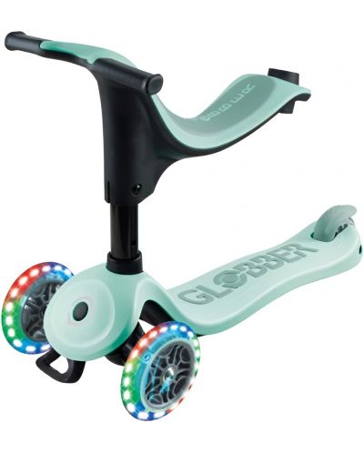 Trotineta 4 in 1 Globber - Go Up Sporty Lights 360°, verde | Ozone.ro