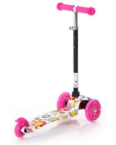 Tricicletă Lorelli - Mini, flori roz - 2