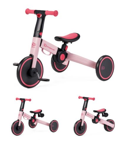 Triciclu 3 în 1 KinderКraft - 4trike, Pink - 2