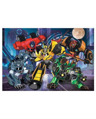 Puzzle Trefl de 100 piese - Transformers, Echipa Autobotii - 2