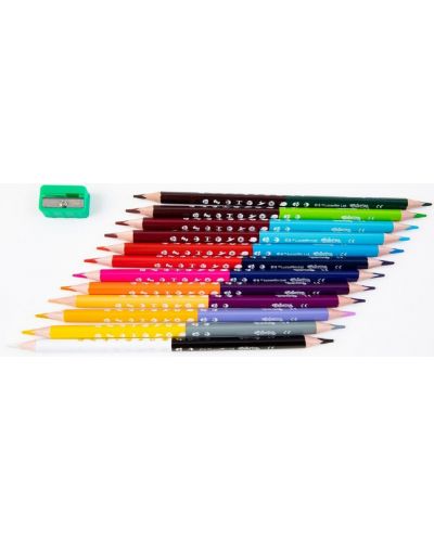 Colorino Marvel Star Wars Creioane colorate triunghiulare 12 buc./24 culori (cu ascutitoare) - 2
