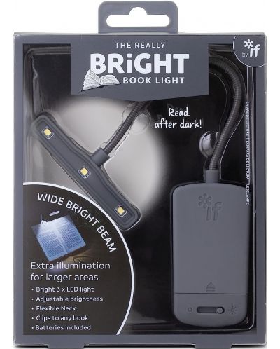 Lampă colorată de citit IF - Bright, gri - 1