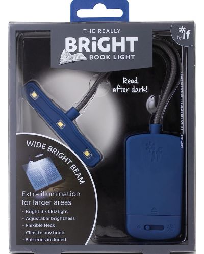 Lampă colorată de citit IF - Bright, albastră - 1