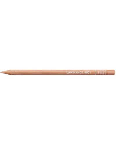 Creion colorat Caran d'Ache Luminance 6901 - Dark flesh 5% - 1