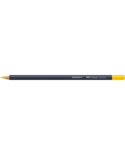 Creion colorat Faber-Castell Goldfaber - Kadmiu galben închis, 108 - 2