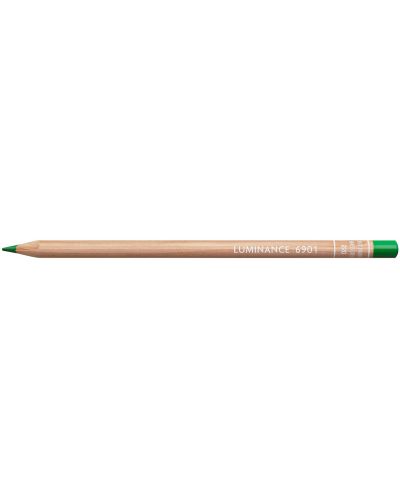 Creion colorat Caran d'Ache Luminance 6901 - Grass green - 1