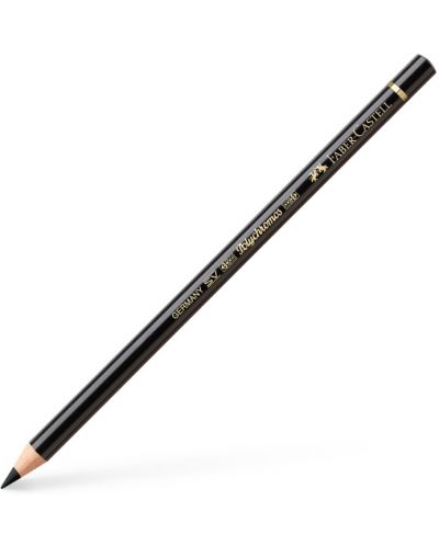 Creion colorat Faber-Castell Polychromos - negru, 199 - 1