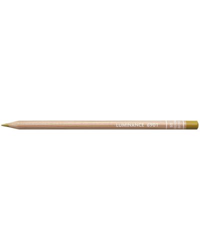 Creion colorat Caran d'Ache Luminance 6901 - Green ochre - 1