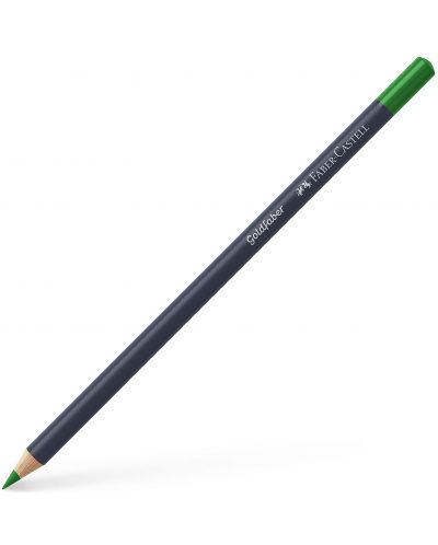 Creion colorat Faber-Castell Goldfaber - Verde iarbă, 166 - 1