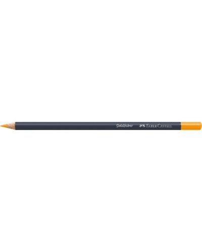 Creion colorat Faber-Castell Goldfaber - Crom galben închis, 109 - 2