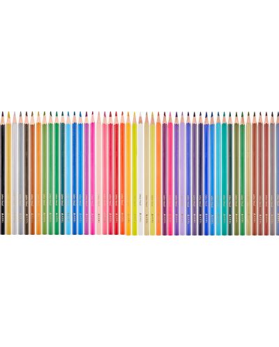 Creioane colorate Adel - 48 de culori - 2