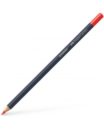 Creion colorat Faber-Castell Goldfaber - Roșu stacojiu, 118 - 1