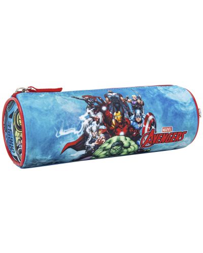Kstationery cilindrică Avengers - Superheroes, cu 1 compartiment - 1