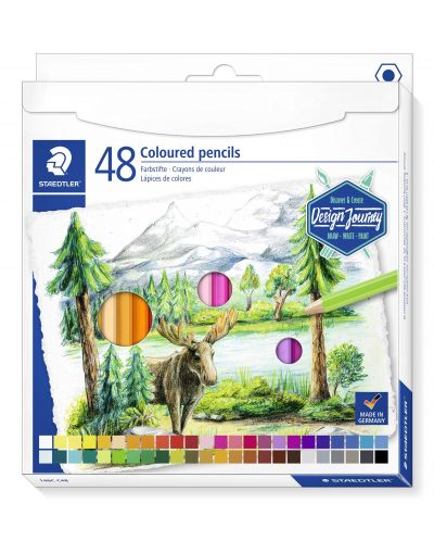 Creioane colorate Staedtler Design Journey - 48 de culori - 1