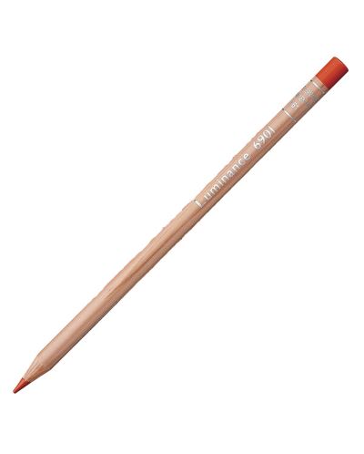 Creion colorat Caran d'Ache Luminance 6901 - Permanent red - 1