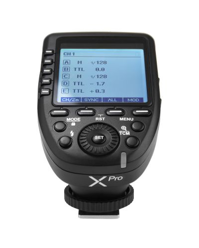 Sincronizator radio TTL Godox - Xpro-S, pentru Sony, negru - 2