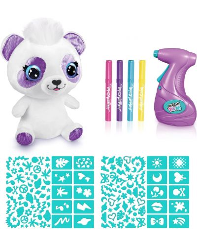 Set creativ Canal Toys - Jucărie de pluș de colorat, Panda dulce - 2