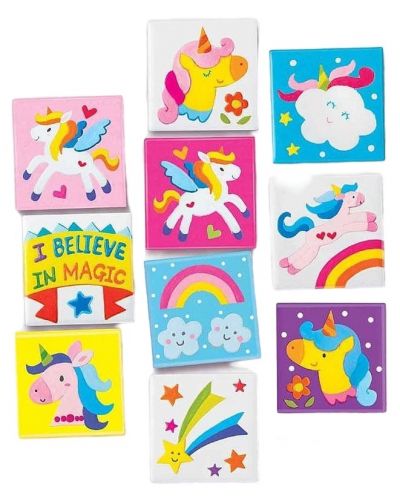 Set creativ 4M -Desenați și colorați magneți de unicorn - 2