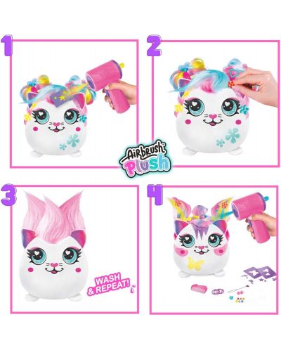 Trusă creativă Canal Toys - Jucărie de pluș de colorat, sortiment