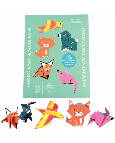 Set de creatie Rex London - Sabloane origami, animale - 1