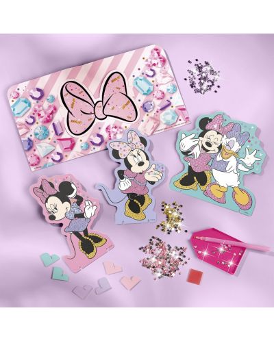 Totum Creative Set - Tapițerie cu diamante și Minnie Mouse - 3